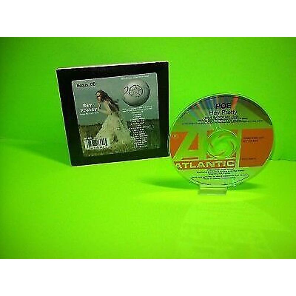 Poe ‎– Hey Pretty CD Promo Only Bonus CD w/ Custom Digi Cover Alternative Rock
